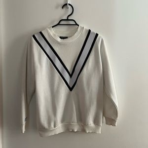 TOPSHOP white sweater size US 6